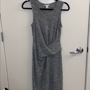 Midi Heather Grey Dress